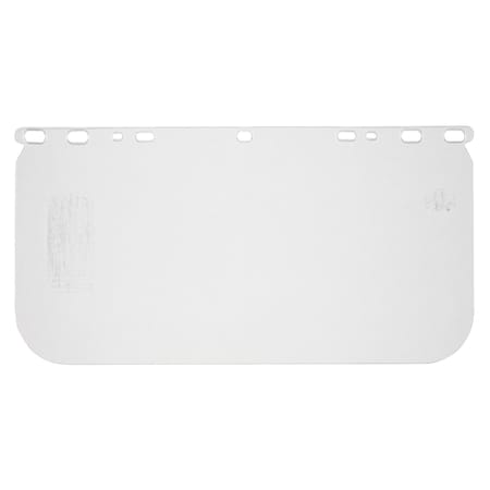 Mcr Safety Glasses, USS Single Clear PETG 8x15.5x.040, 12PK 486400